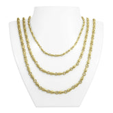 8mm 14k Gold Fishing Swivel Link chain